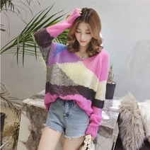 바이미니 올리비아 루즈핏 니트티