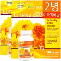 trunature 루틴과 제아잔틴 140정 2병