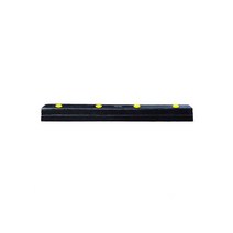 고무데크: W150-H80-L1000웨지(12-120) 휠체어경사로 대차경사로 운반수레 진입판 차량진입판 경사판 경사로 턱진입판 경계석턱 진입로턱 계단턱 건축현장, 1개