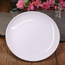 도자기공방 서예 먹물 접시 팔레트 국화 묵반 화이트 조색 사기 문방사우 잉크 그릇 수채꽃 1837829894, 8인치 비닐 접시 (직경 19.5cm