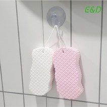 에브리데이 만능 매직 때밀이 스펀지 때타올, 무자극 때밀이스펀지(화이트)