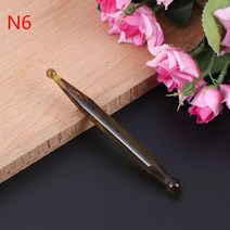 셀룰라이트 마사지기 수지 밀랍 괄사 마사지 긁기 얼굴 뒤 목 빗, 6