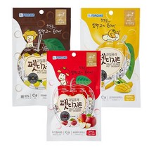 포켄스 과일퓨레 펫디저트 유기농 강아지츄르, 사과 7p + 배 7p