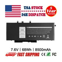 델 노트북 배터리 Dell Latitude 5480 5580 5280 5490 5491 5590 5591 노트북용 GJKNX, For Dell Latitude 14 5495 Seri