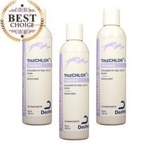 데크라베터리네리프로덕츠 트리즈칠라 4 애견 강아지 샴푸 236ml - 펫 고양이 반려견 셀프 목욕, ３개　(개당 41,700원 - 코드423p)