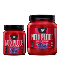 BSN 노익스 부스터 포도 NOXplode 노익스플로드 30회 60회 포도맛, 블루라즈 Blue Raz 60서빙
