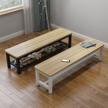 낮고긴 사이드테이블 좌식 카페 책상 신발장 벤치 의자 다용도 좁은 선반 헬스장 탈의실, 싱글/ 80 길이 35폭 45높이