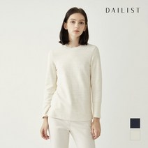 인디안 웰메이드 여성 데일리스트 소매 배색 티셔츠 MDEALYS1131