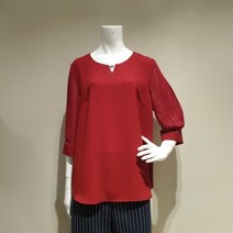 프로그램 NC05 소매주름 블라우스 P202B101