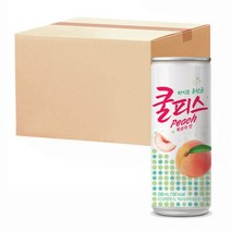 동원 쿨피스 복숭아 230ml 30캔 (1박스