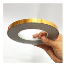 골드 메탈릭 마감 10mm 타일 50M 씰링 보수 테이프 금색띠 줄눈 틈새 878EA, 본품