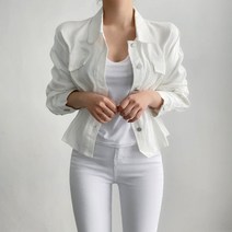 고스트 스트링 야상 자켓 점퍼