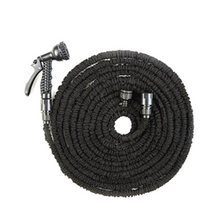 우아한클릭 매직 고압호스 베란다 청소 화장실 정원 세차 호스, 블랙, 45m