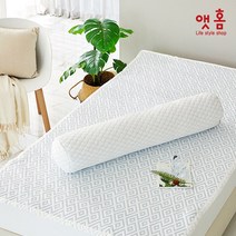 앳홈 쿨링 아이스 냉감 바디필로우, 그레이(체크)