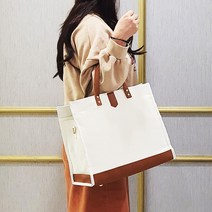 맘편한 캔버스 기저귀가방(이너백+유모차걸이 포함), 카멜브라운
