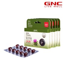 [GNC] 포켓 온라인 밀크씨슬 10캡슐(5일분) x5개, 5개, 단품, 10정
