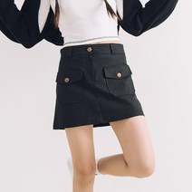 레겐보겐 [뉴코아 인천점] 하이틴룩 완성!!! 여성 아웃 포켓 미니 스커트 ( 2Color / 25~30Size )