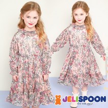 젤리스푼 New로맨틱블라썸프릴원피스