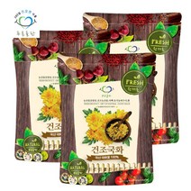 [푸른들판] 국내산 국화 꽃 차(감국) 100gx3봉, 상세 설명 참조