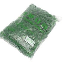 헤어베스트 원밴드 고무줄 1kg HBI051, 녹색, 2개