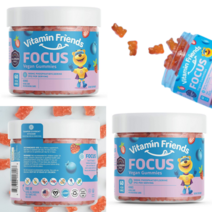 비타민프렌즈 포커스 어린이 영양제 젤리 구미 멀티비타민 60정 3개