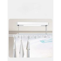 전동 빨래건조대 반자동 바람건조 베란다 빨래걸이, (D-3143)다크 스페이스 그레이 + 대형 스크린 조