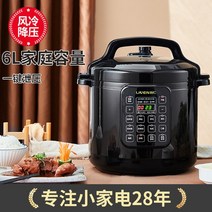 멀티쿠커 만능쿠커 캠핑용 세라믹 자동 전기 더블 즉석 압력 스마트 가전, 12.6L - 미국