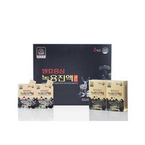 삼지원 발효 홍삼 녹용 진액 골드 50ml 40포 엑기스 6년근 홍삼 농축액 컴파운드케이 강글리오사이드 식약처 식약청 HACCP 인증 인정 선물세트 쇼핑백포함, 기리수50mlx40포3세트, 3개
