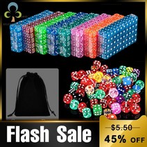 보드게임 30pcs 휴대용 테이블 게임 주사위 14mm 아크릴 라운드 코너 보드 게임 주사위 파티 도박 게임 큐브 디지털 오지에 가방 gyh, 가방이있는 30pc 보라색