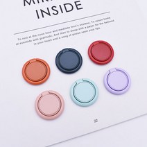 봄라인 마카롱 스마트톡 그립 링홀더, 주황, 1개