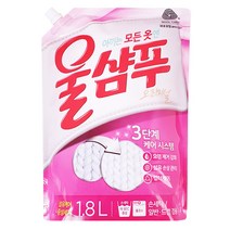울샴푸 오리지널 울세제 리필, 1.8L, 5개