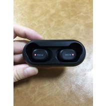 샤오미 QCY T1C 블루투스이어폰 완전 무선 자동페어링, 하나, 새품 QCY T1C 블랙
