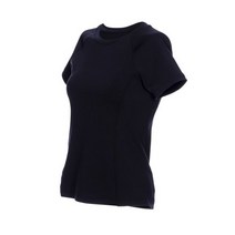 ANDAR NEW 에어터치 페이스 숏슬리브 (솔리드)_블랙 YE