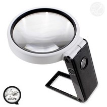 일본PhoenixLoupe 피닉스루페 3.5&25배율 휴대용 스탠스 돋보기 LED라이트