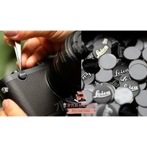 오리지널 라이카 M6/M7/M8/M9/ME /M10/라이카 Q 블랙/레드 로고, 빨간색, 1개