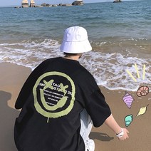 스마일포도 오버 반팔티 남녀공용