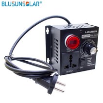 전기장비 소모품 SCR 전자 전압 조정기 디밍 조광기 모터 속도 컨트롤러 4000W 220V 단일 문구 팬, [02] instructions