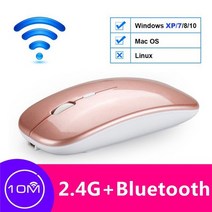 레이저 무선 마우스 레노버 탭 p11 p11 프로 tb j606 tb-j606f tb-j706f 11 quot11.5quot용 블루투스 tbook 태블릿 충전식, 무선 로즈 골드