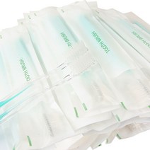 와이디무역 일회용 칫솔 원터치 100개 모텔 용, 원터치핑크 100개