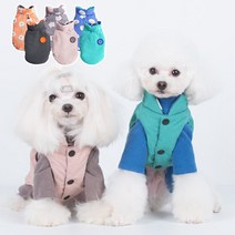 도매창고 강아지옷 캐릭터 양면 단추 패딩 조끼 애견 겨울옷 아우터 치펫 방한 점퍼 고양이, B-캐릭양면패딩, 블루