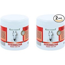 크라우터호프 호어스 밤 세트 500ml 2개 Krauterhof Horse Balm Set, 1팩