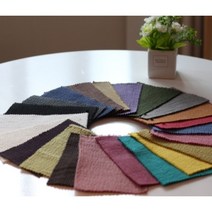 혜인천 1/2 반마단위] 대폭 60수 3미리 피그먼트 양면누빔원단 color 23종 저데니아솜, 4번