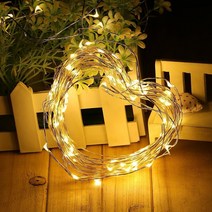 지아이비 LED 와이어 크리스마스 파티 캠핑전구 건전지형 모음, LED30구 와이어전구 USB형