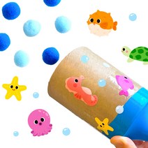 차이의 놀이 바다 대포 놀이 (2개완성용 차이의 바다 스티커 1매 포함)