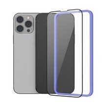 바보사랑 아이폰13 프로 강화유리 액정보호필름 베이직.케이안