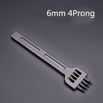 수동 피할기 가죽 수동식 박피기 가죽공예 필링기 공방 246 구멍 diy 가죽 라운드 행 펀칭 도구 합금강 456mm 간격 구멍 펀치 레이싱 스티칭 손 바느질 스레드 도구, h