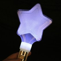 파티해 LED 큐티 별봉, 화이트