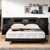 [세진침대] 세인트 LED 터치스위치 투매트리스 침대K+가성비7존독립쿠션 55T FM볼텍스, 상세 설명 참조, 상세 설명 참조