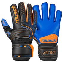 로이쉬 어트랙트 S1 아동 GK 글러브 골키퍼장갑 5072215-7083, 블랙블루(5072215-7083)