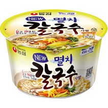 농심 멸치칼국수 사발면 75g, 상세페이지 참조